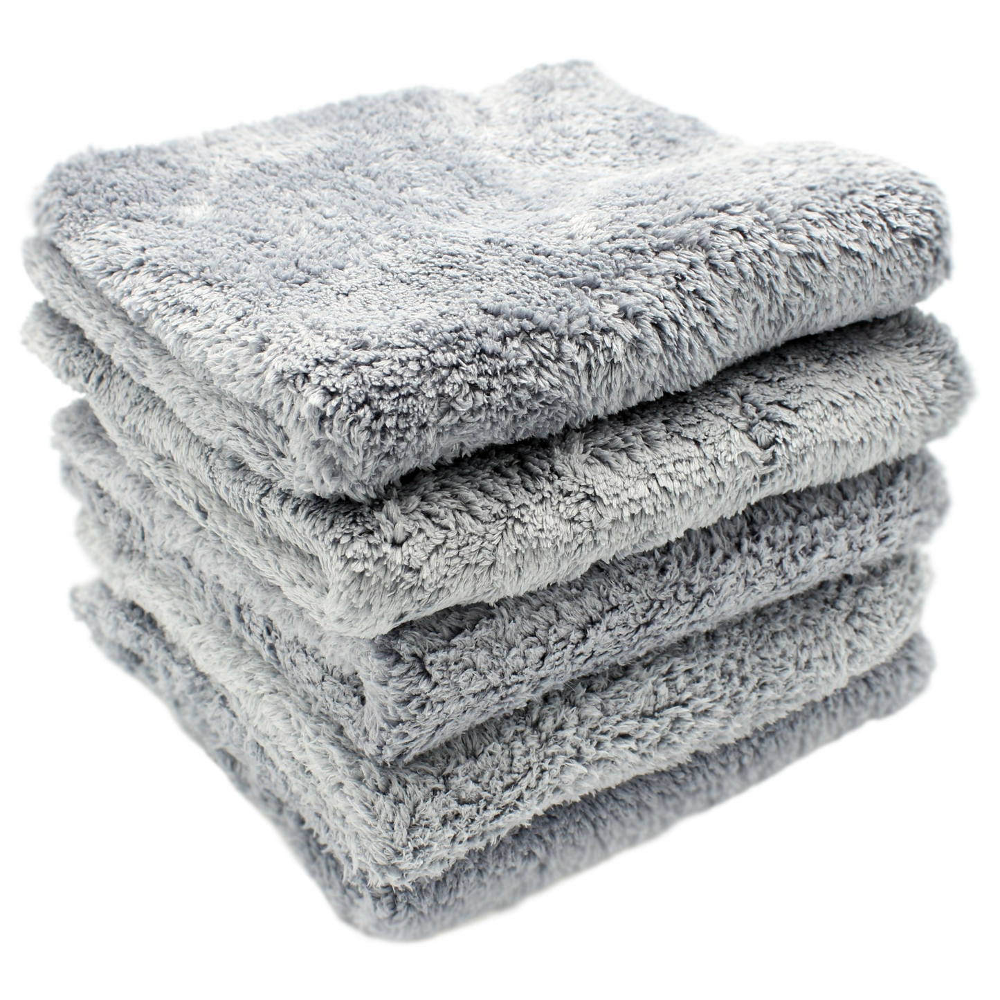 Microfibre towels Gray 5-pack