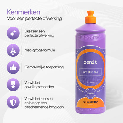 Aeterno Zenit Pro All In One – Polijst & Bescherm – 1000 ml – Correctie in één stap