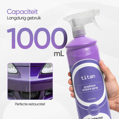 Aeterno Titan Graphene Sealant Spray – Geavanceerde Lakbescherming – 1000 ml