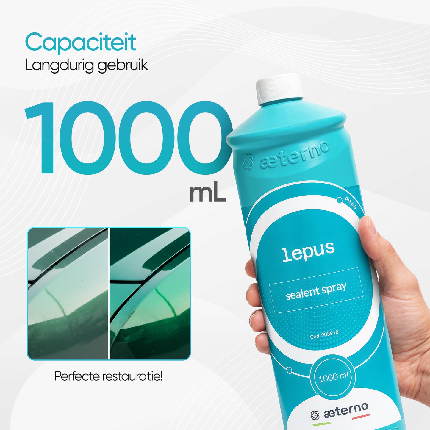 Aeterno Lepus Sealent Spray – Lakverzegeling – 1000 ml – Glans & Bescherming
