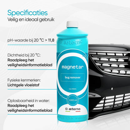 Aeterno Magnetar Bug Remover – Insectenverwijderaar – 1000 ml – Krachtige & Veilige Reiniging