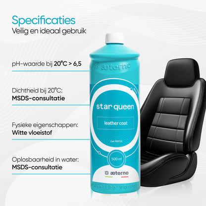 Aeterno Star Queen Leather Coat – Lederbescherming – 500 ml – Herstel & Bescherming