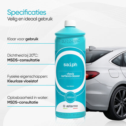 Aeterno Saiph Check Surfaces Cleaner – Oppervlaktereiniger – 1000 ml – Veilig & Effectief