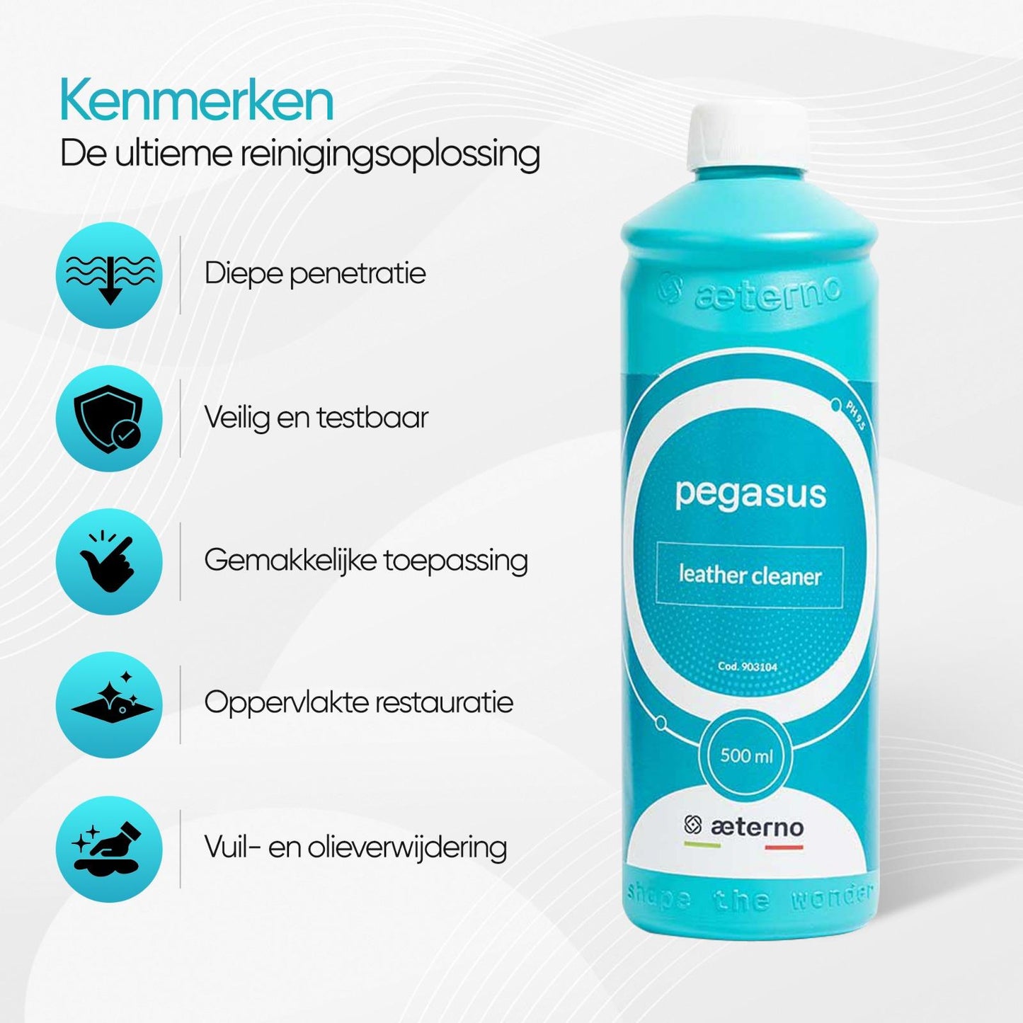 Aeterno Pegasus leather cleaner