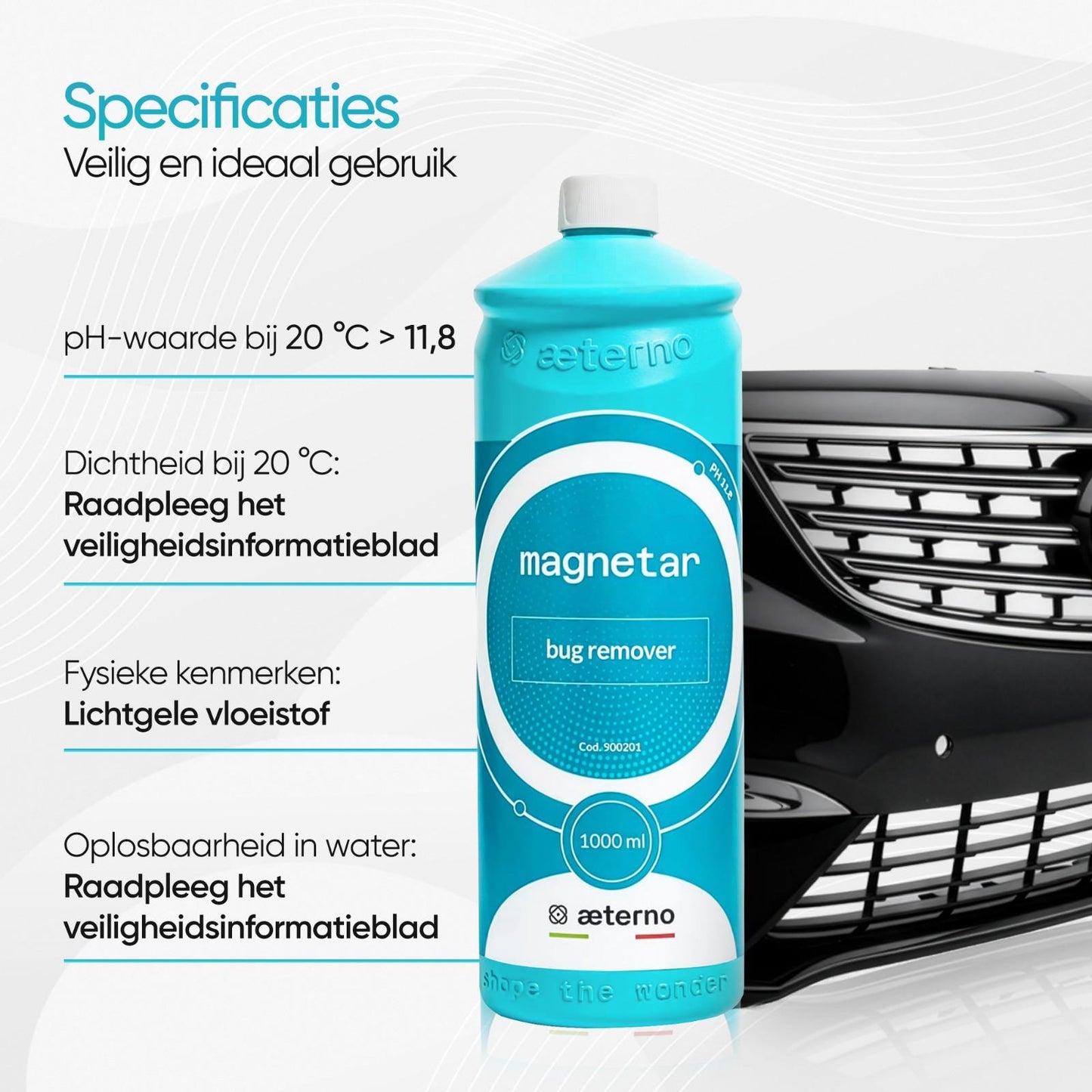 Aeterno Premium Reinigingsoplossing – Professionele Autoverzorging